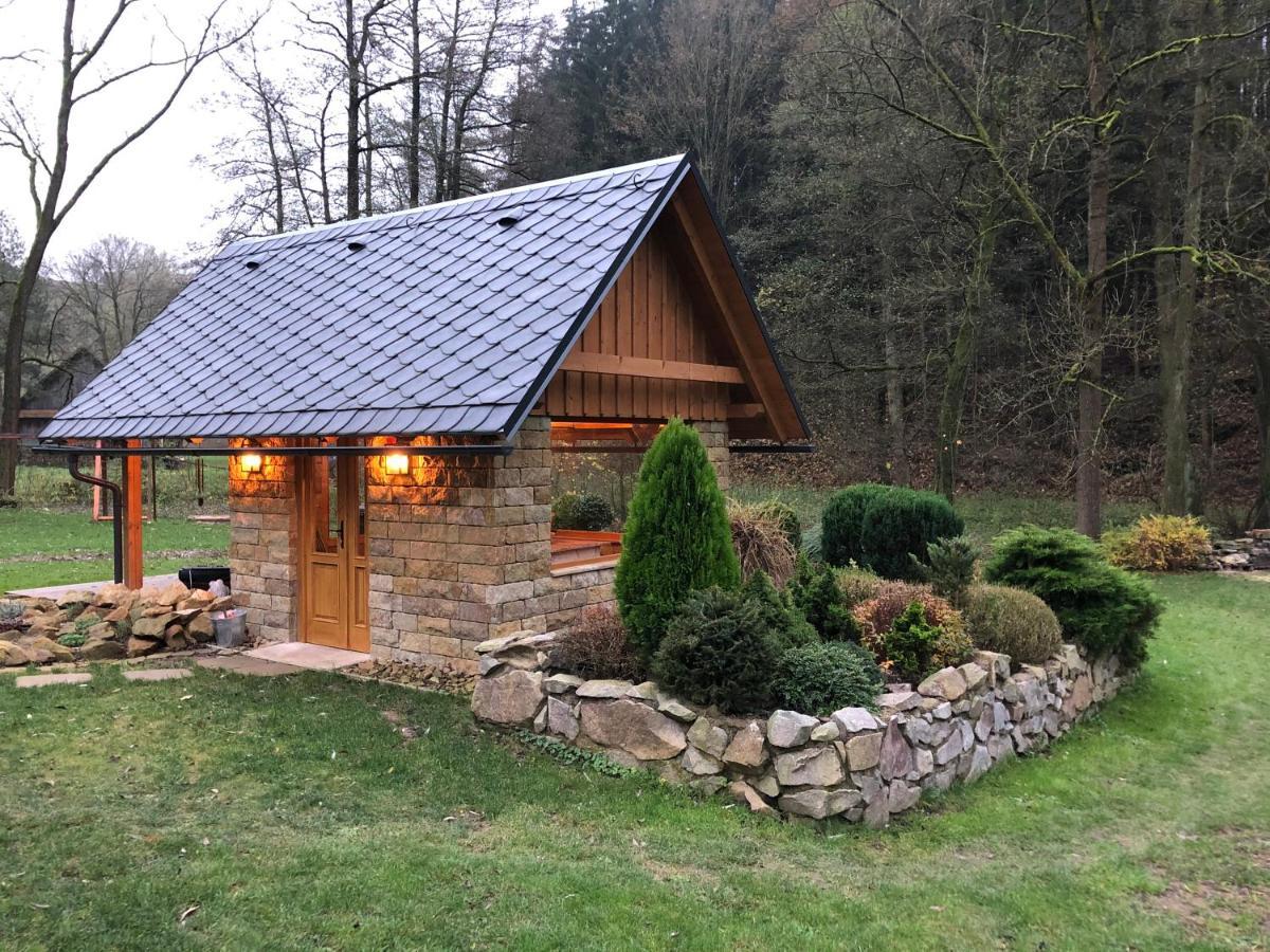 Chalupa Rybna Hradisko Exterior foto