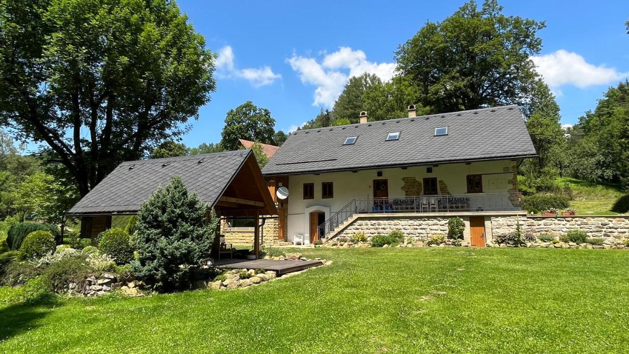 Chalupa Rybna Hradisko Exterior foto