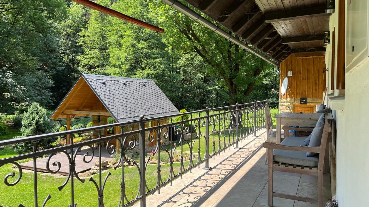 Chalupa Rybna Hradisko Exterior foto