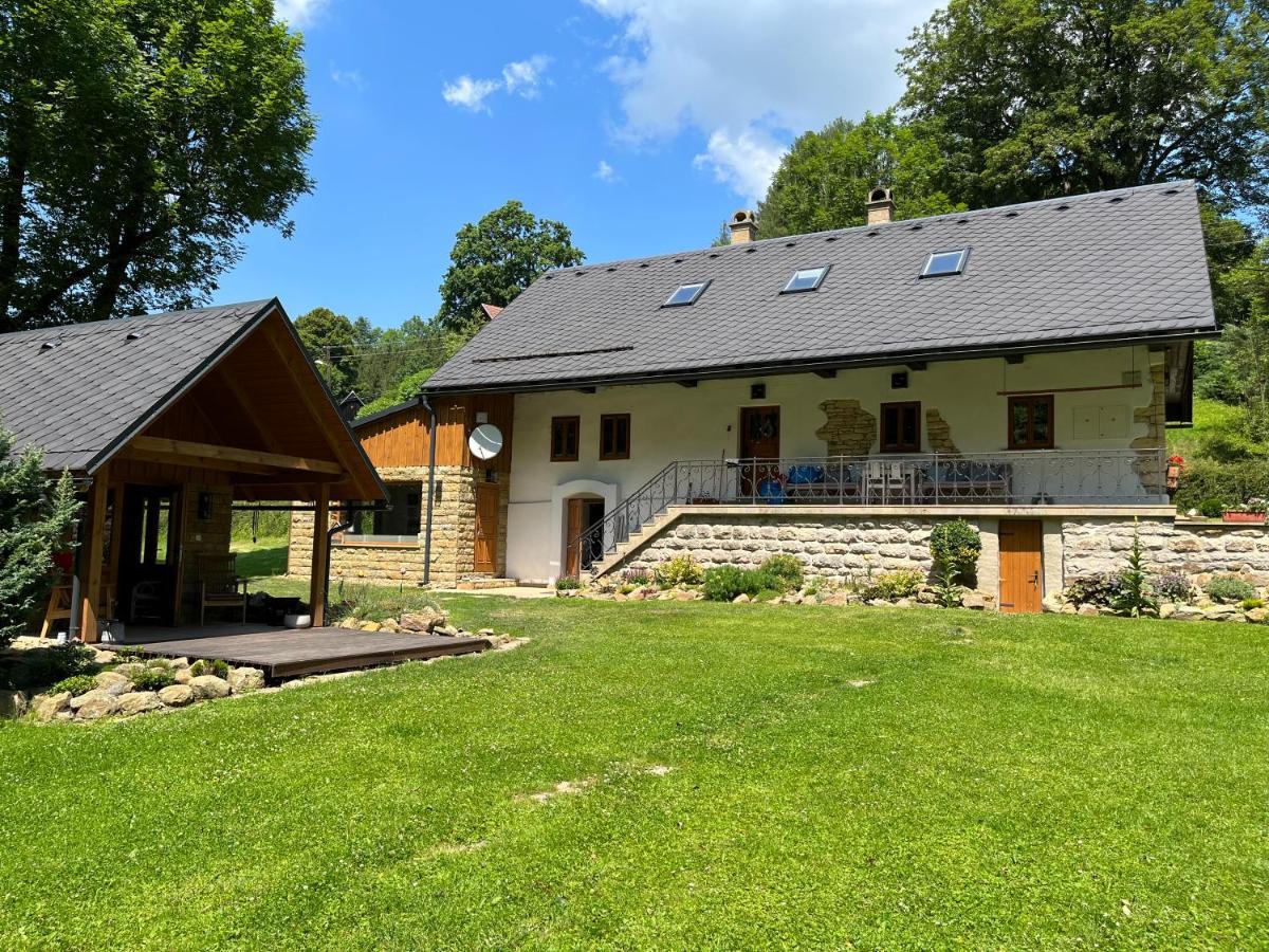 Chalupa Rybna Hradisko Exterior foto