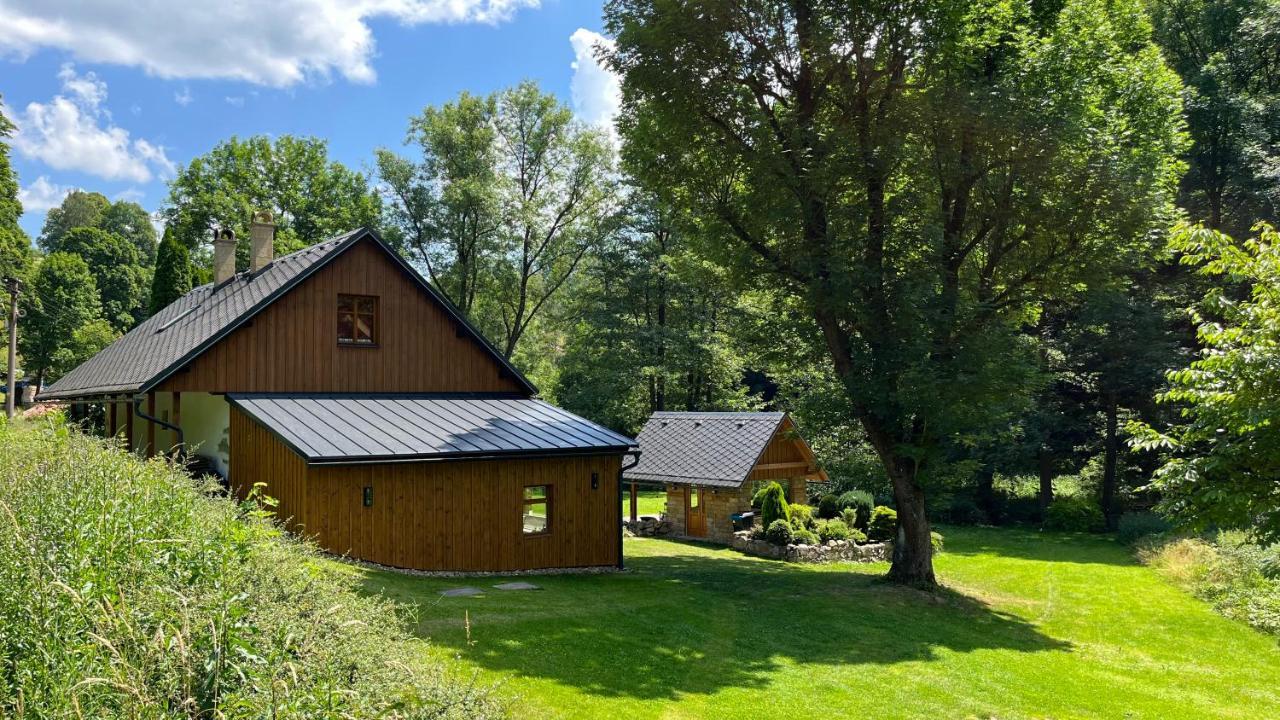 Chalupa Rybna Hradisko Exterior foto