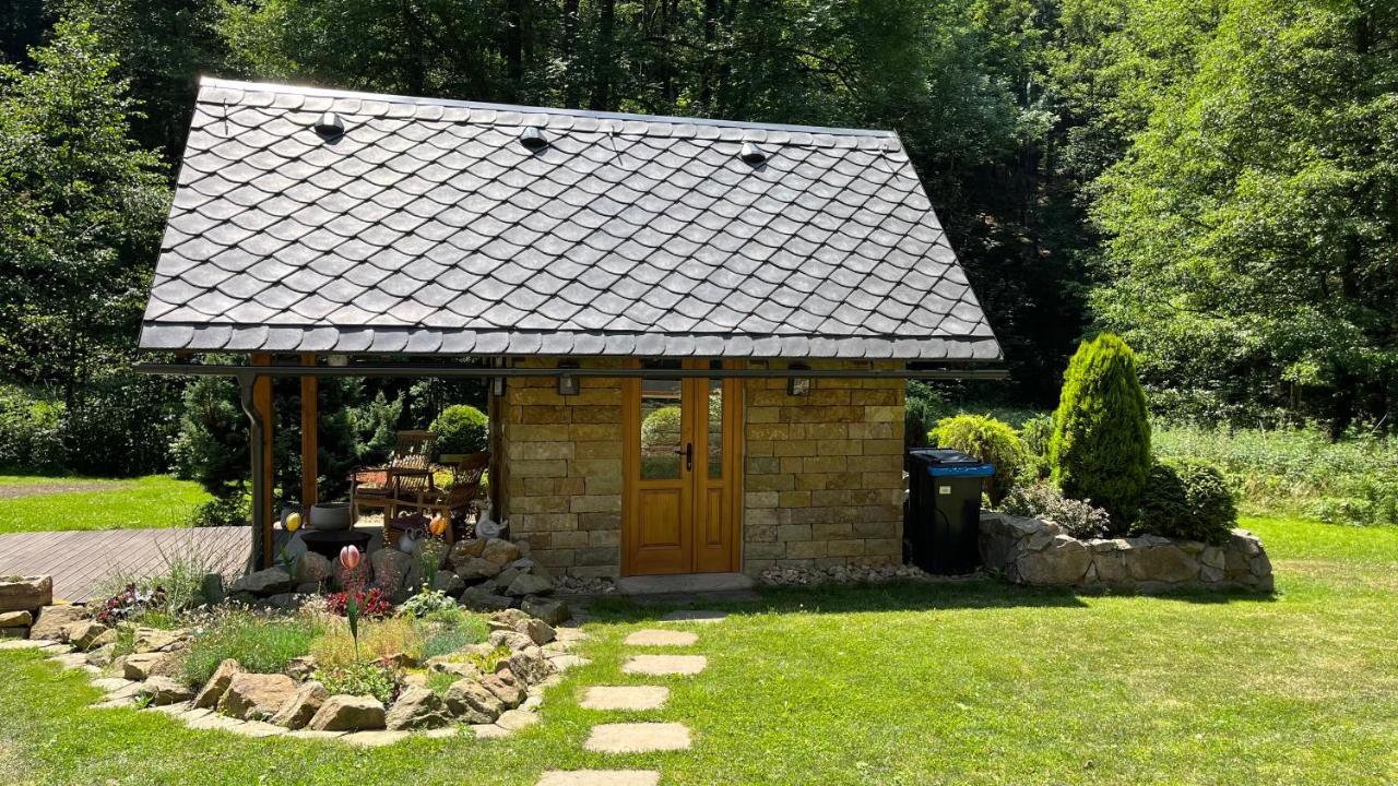 Chalupa Rybna Hradisko Exterior foto